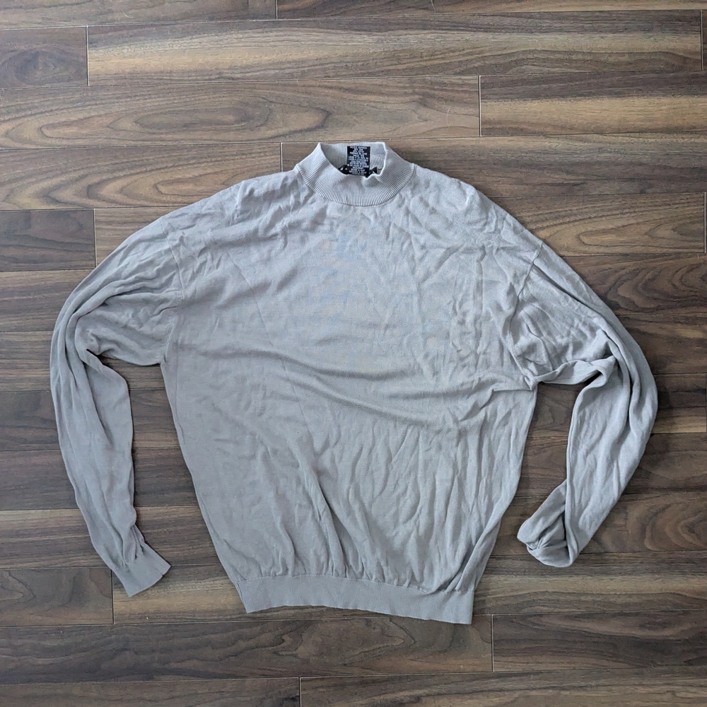 Baracuta Silk Blend Mockneck size XL
